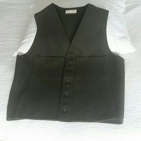 Filson vest 100%Virgin wool - Picture 4 of 4